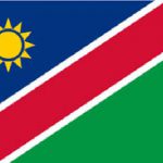 Flagge Namibia