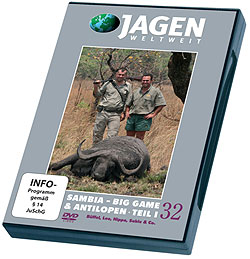 DVD Sambia - Big Game und Antilopen, Teil 1